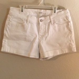 Old Navy White Jean Shorts